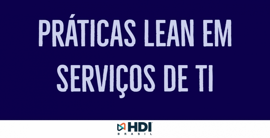 Práticas Lean em Serviços de TI